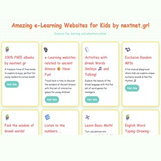 e-Learning Websites for Kids